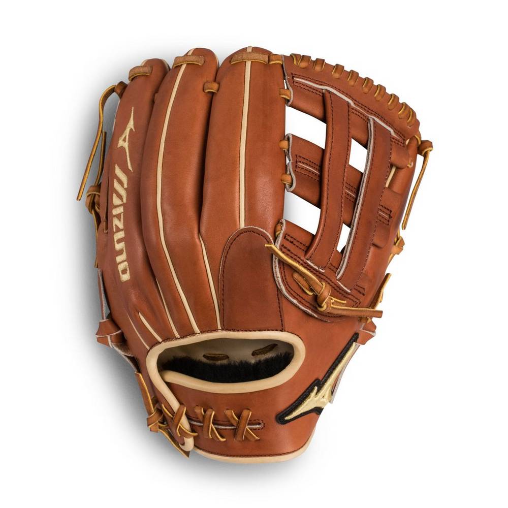 Mizuno Men's Pro Select Infield Baseball Glove 11.75" - Deep Pocket Brown (312562-JVA)